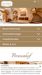 Mobile Screenshot of braunhof.com